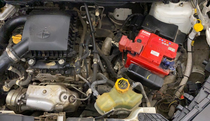 2023 Tata NEXON CREATIVE + SUNROOF 1.2 PETROL, Petrol, Manual, 39,460 km, Engine View - Left