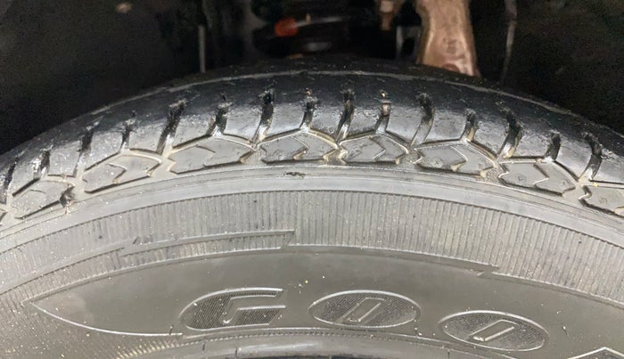 2018 Mahindra MARAZZO M4 7 STR, Diesel, Manual, 1,09,601 km, Left Front Tyre Tread