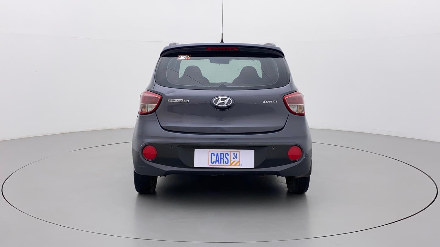 2018 Hyundai Grand i10 SPORTZ 1.2 KAPPA VTVT, CNG, Manual, 92,092 km, Back/Rear
