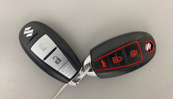 2020 Maruti Vitara Brezza ZXI PLUS, Petrol, Manual, 58,173 km, Key Close Up