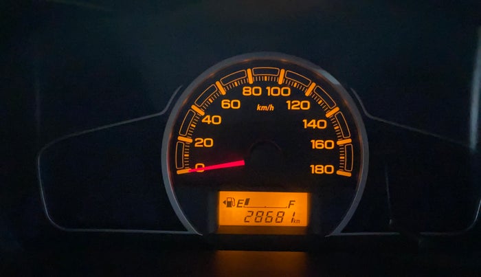 2022 Maruti Alto VXI, Petrol, Manual, 28,674 km, Odometer Image