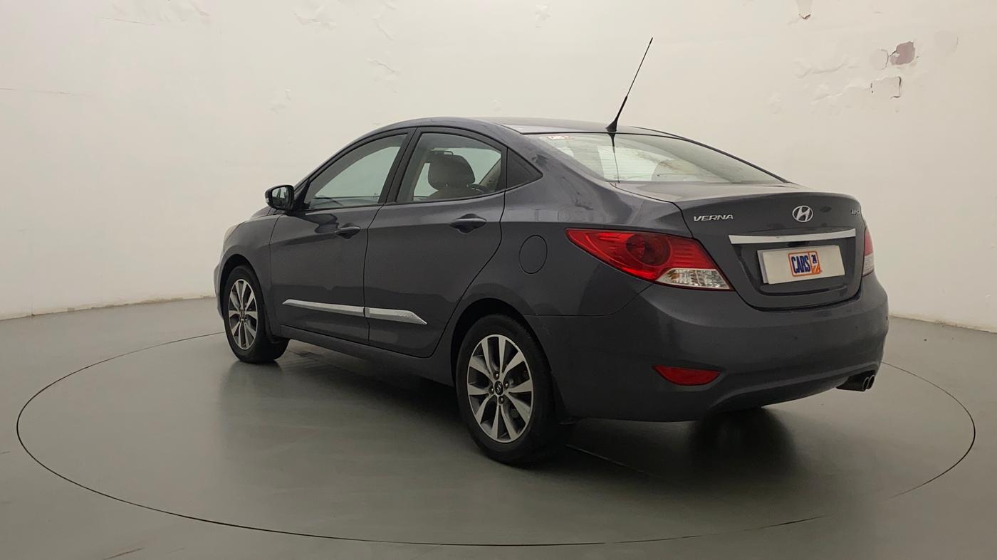 2014 Hyundai Verna FLUIDIC 1.6 VTVT SX, Petrol, Manual, 65,189 km, Left Back Diagonal