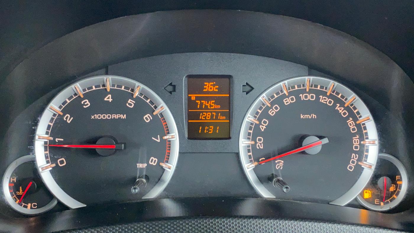 2012 Maruti Swift ZXI D, Petrol, Manual, 12,761 km, Odometer Image