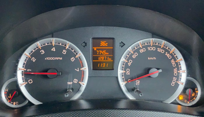 2012 Maruti Swift ZXI D, Petrol, Manual, 12,761 km, Odometer Image