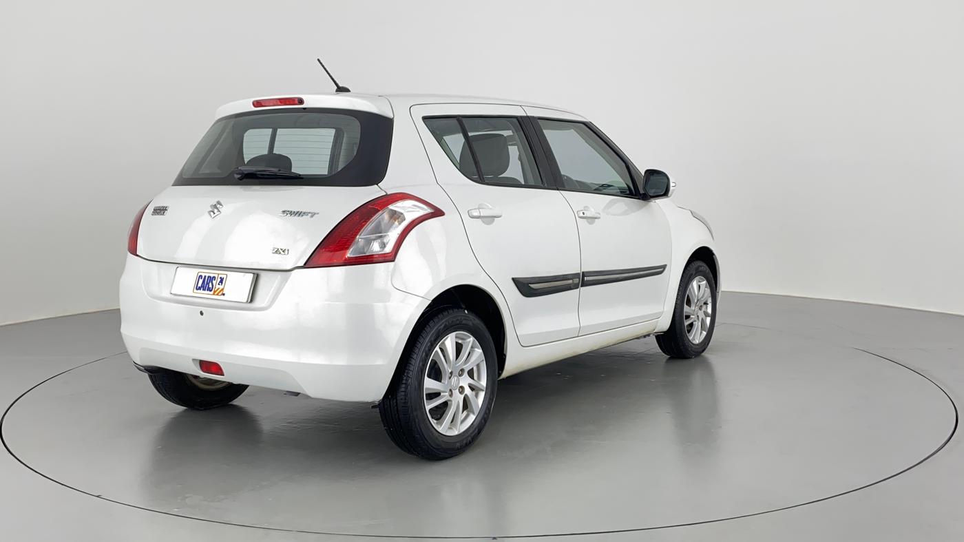 2012 Maruti Swift ZXI D, Petrol, Manual, 12,761 km, Right Back Diagonal