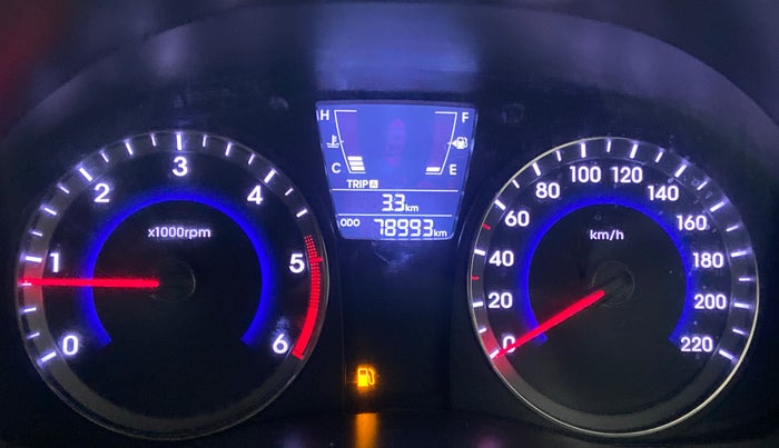 2014 Hyundai Verna FLUIDIC 1.6 CRDI SX, Diesel, Manual, 78,993 km, Odometer Image