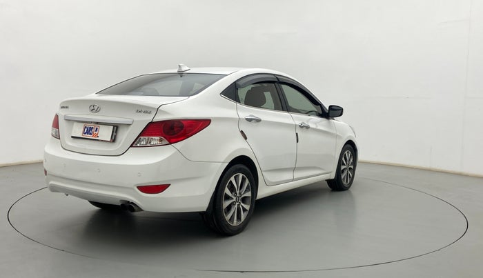 2014 Hyundai Verna FLUIDIC 1.6 CRDI SX, Diesel, Manual, 78,993 km, Right Back Diagonal