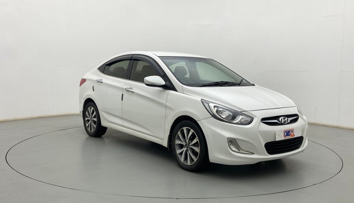 2014 Hyundai Verna FLUIDIC 1.6 CRDI SX, Diesel, Manual, 78,993 km, Right Front Diagonal