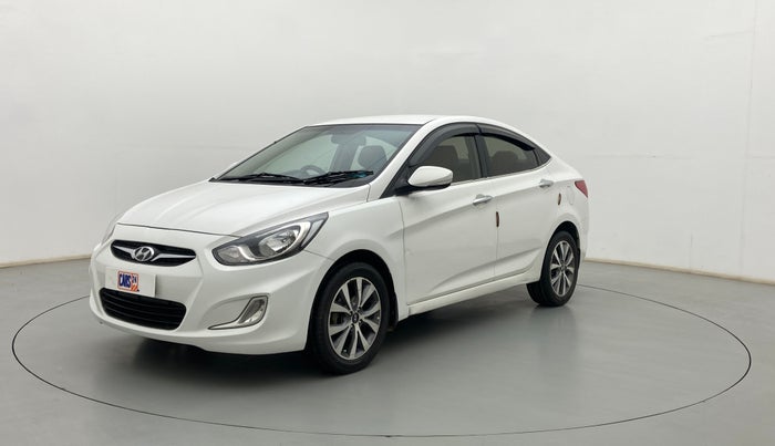 2014 Hyundai Verna FLUIDIC 1.6 CRDI SX, Diesel, Manual, 78,993 km, Left Front Diagonal