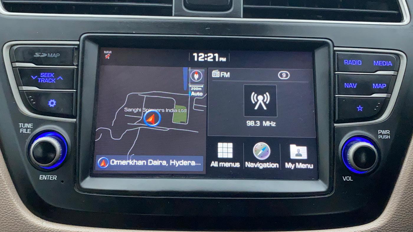 2018 Hyundai Elite i20 ASTA 1.2, Petrol, Manual, 58,336 km, Infotainment System