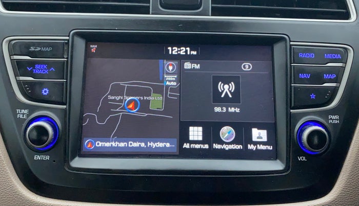2018 Hyundai Elite i20 ASTA 1.2, Petrol, Manual, 58,336 km, Infotainment System