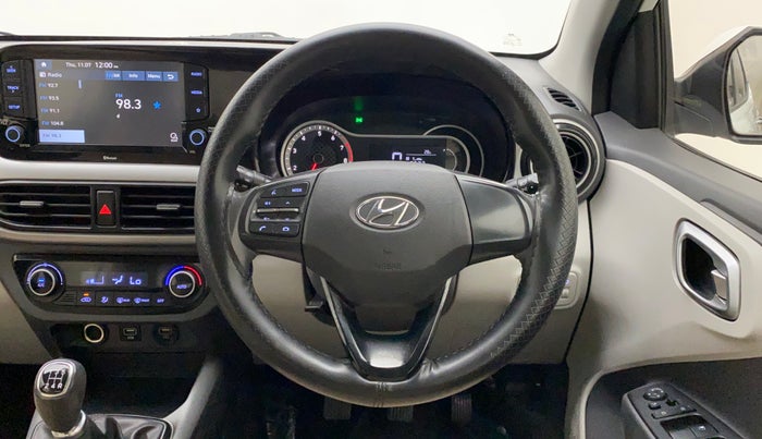 2019 Hyundai GRAND I10 NIOS ASTA 1.2 KAPPA VTVT, Petrol, Manual, 87,055 km, Steering Wheel Close Up