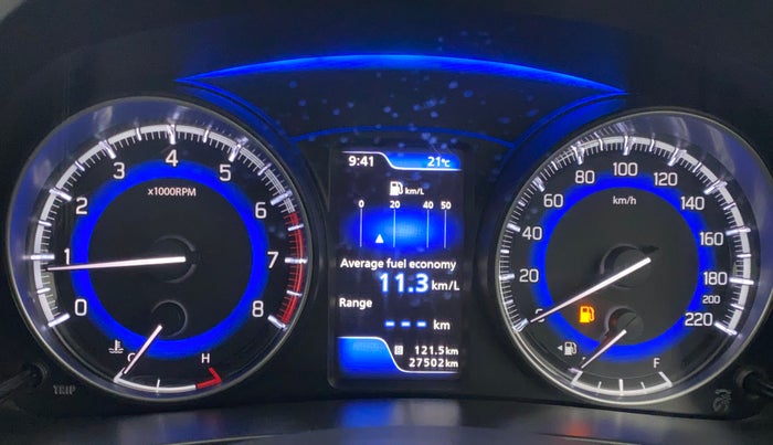 2020 Toyota Glanza G, Petrol, Manual, 27,466 km, Odometer Image