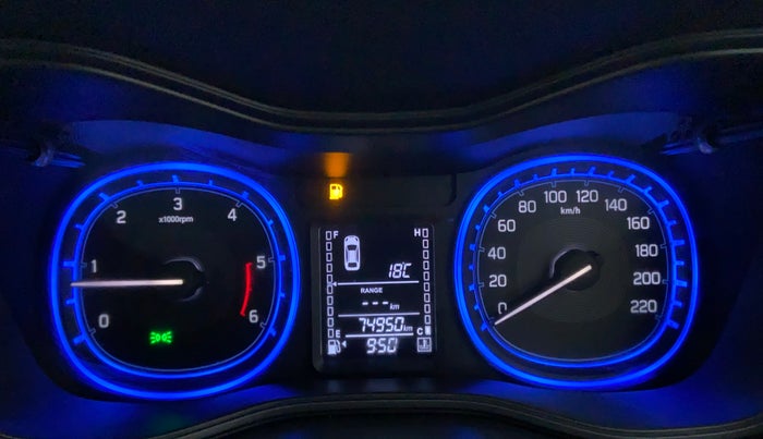2016 Maruti Vitara Brezza ZDI, Diesel, Manual, 74,950 km, Odometer Image