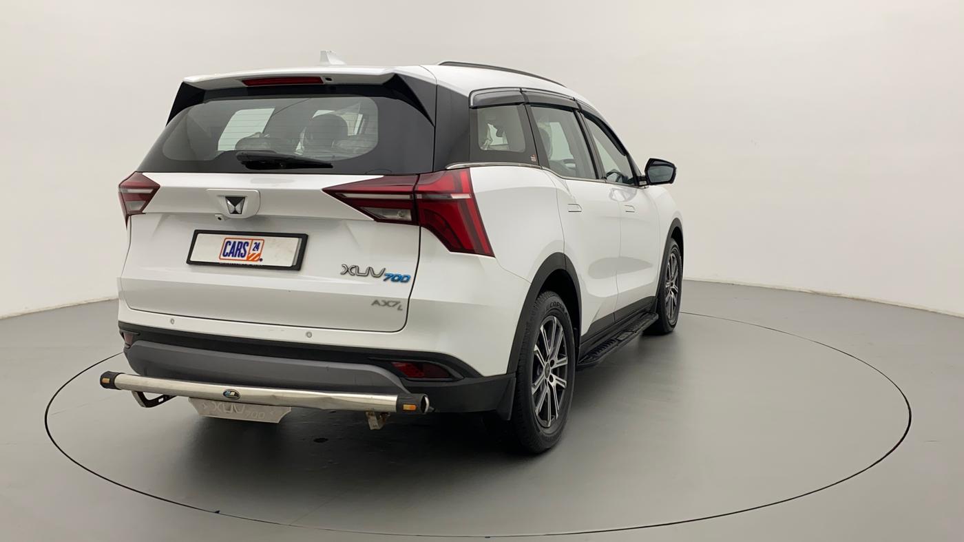2022 Mahindra XUV700 AX 7 LUXURY D AWD AT 7 STR, Diesel, Automatic, 4,418 km, Right Back Diagonal