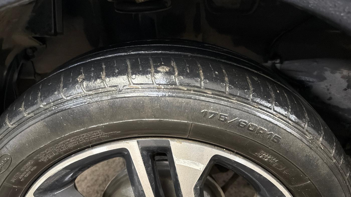 2022 Tata Tiago XZ PLUS PETROL, Petrol, Manual, 37,108 km, Right Rear Tyre Tread
