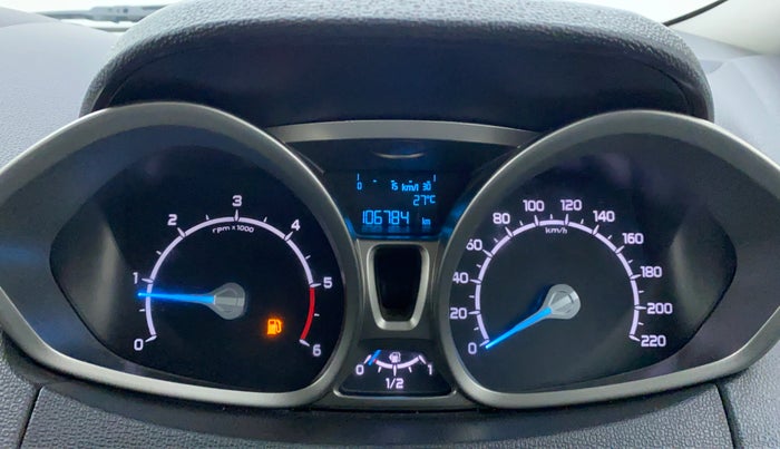 2013 Ford Ecosport 1.5TITANIUM TDCI, Diesel, Manual, 1,06,815 km, Odometer Image