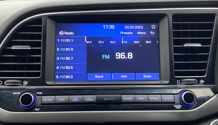 2018 Hyundai New Elantra 2.0 SX AT PETROL, Petrol, Automatic, 26,986 km, Infotainment System