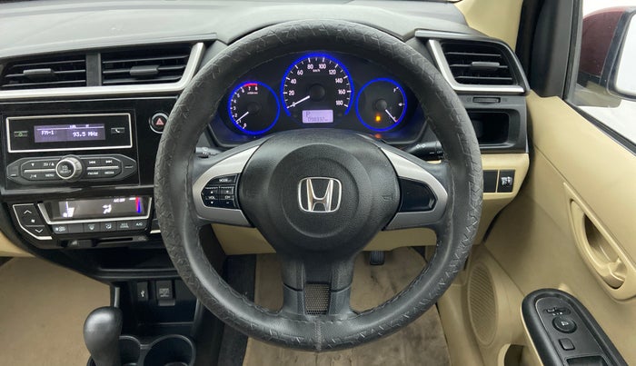 2016 Honda Amaze 1.2L I-VTEC S AT, Petrol, Automatic, 98,332 km, Steering Wheel Close Up