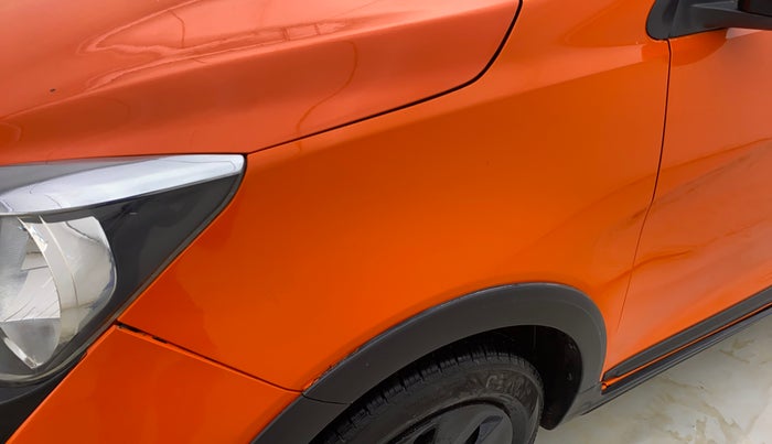 2017 Maruti Celerio X ZXI (O) AMT, Petrol, Automatic, 64,666 km, Left fender - Minor scratches