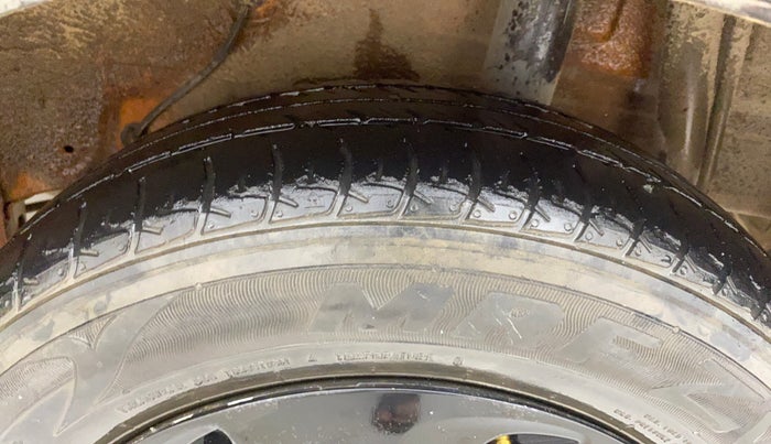 2017 Maruti Celerio X ZXI (O) AMT, Petrol, Automatic, 64,666 km, Left Rear Tyre Tread