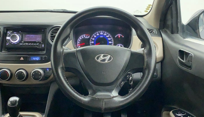 2014 Hyundai Grand i10 MAGNA 1.2 KAPPA VTVT, Petrol, Manual, 78,470 km, Steering Wheel Close Up