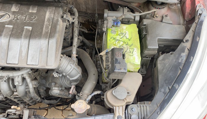 2017 Hyundai Grand i10 SPORTZ (O) AT 1.2 KAPPA VTVT, Petrol, Automatic, 96,928 km, Engine View - Left