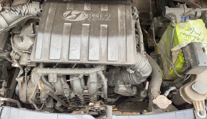 2017 Hyundai Grand i10 SPORTZ (O) AT 1.2 KAPPA VTVT, Petrol, Automatic, 96,928 km, Engine View