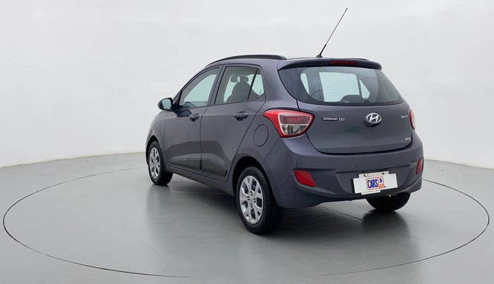 2016 Hyundai Grand i10 SPORTZ 1.2 KAPPA VTVT, Petrol, Manual, 32,843 km, Left Back Diagonal