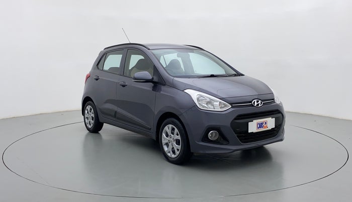 2016 Hyundai Grand i10 SPORTZ 1.2 KAPPA VTVT, Petrol, Manual, 32,843 km, Right Front Diagonal