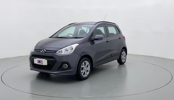 2016 Hyundai Grand i10 SPORTZ 1.2 KAPPA VTVT, Petrol, Manual, 32,843 km, Left Front Diagonal