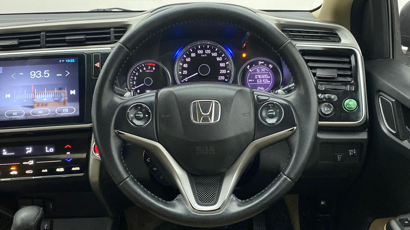 2017 Honda City 1.5L I-VTEC ZX CVT, Petrol, Automatic, 76,633 km, Steering Wheel Close Up