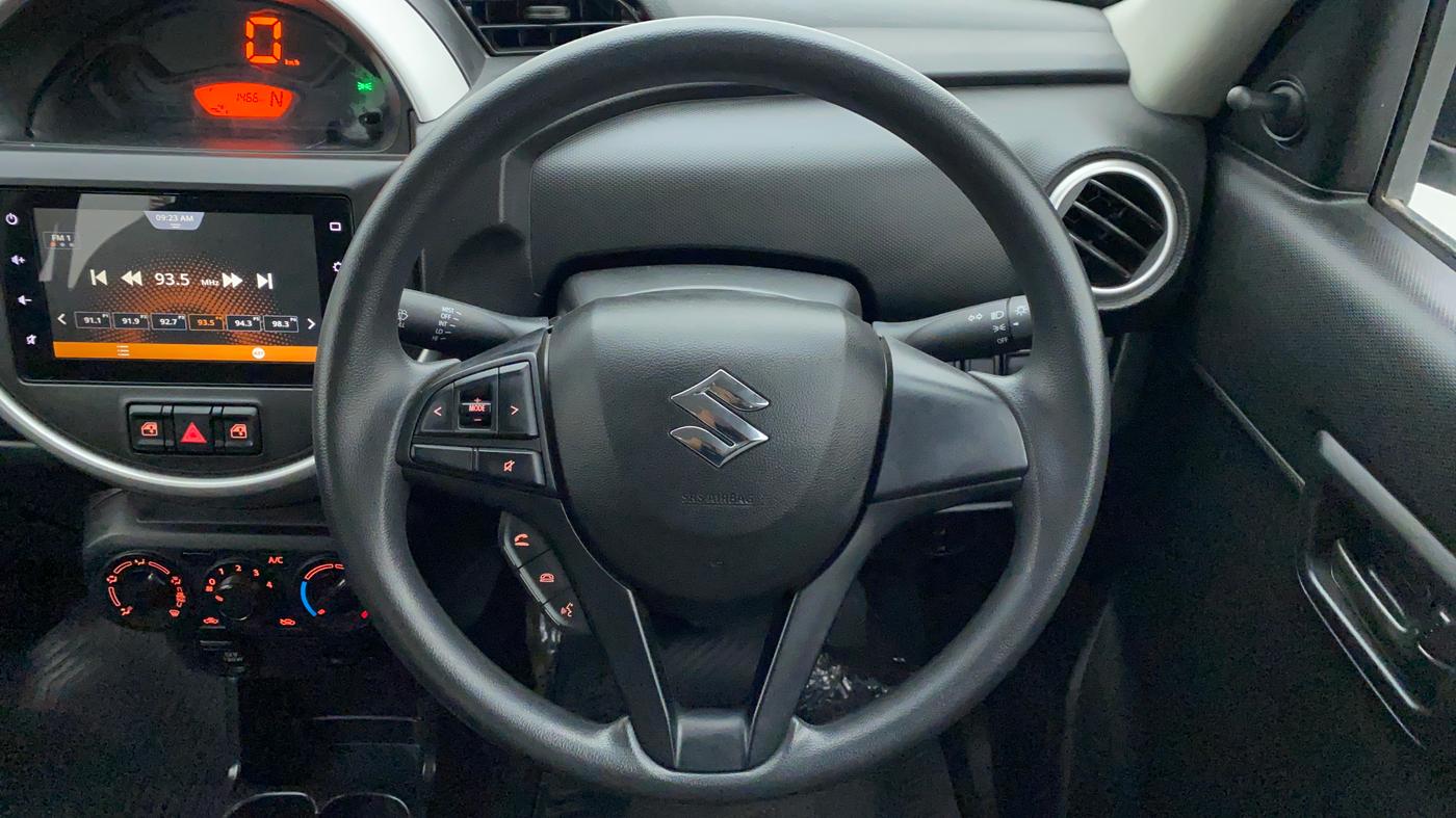 2020 Maruti S PRESSO VXI PLUS AGS, Petrol, Automatic, 1,466 km, Steering Wheel Close Up