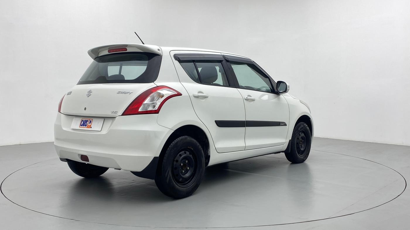 2014 Maruti Swift VXI D, Petrol, Manual, 65,543 km, Right Back Diagonal