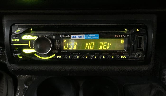 2013 Mahindra Thar CRDE 4X4 AC, Diesel, Manual, 50,132 km, Infotainment System