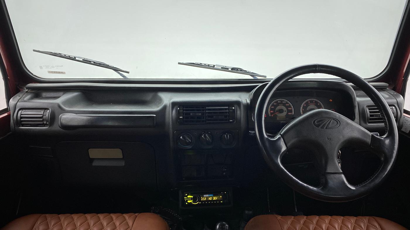 2013 Mahindra Thar CRDE 4X4 AC, Diesel, Manual, 50,132 km, Dashboard
