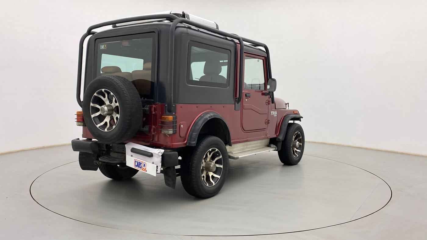 2013 Mahindra Thar CRDE 4X4 AC, Diesel, Manual, 50,132 km, Right Back Diagonal