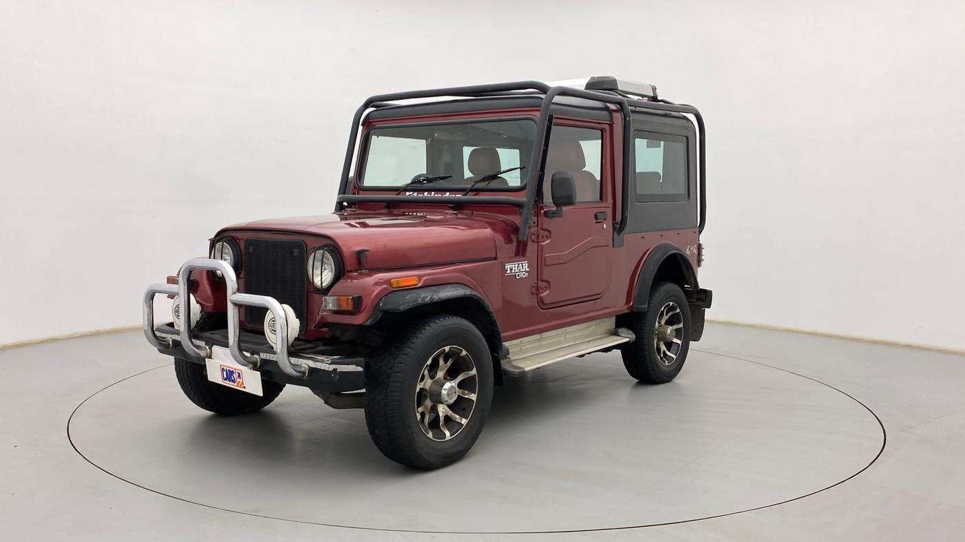 2013 Mahindra Thar CRDE 4X4 AC, Diesel, Manual, 50,132 km, Left Front Diagonal