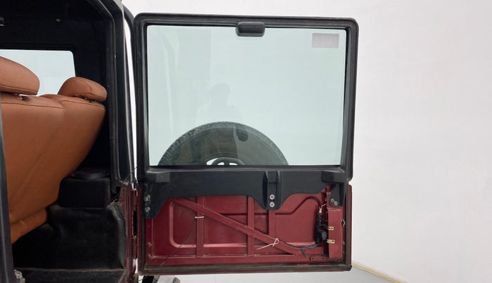 2013 Mahindra Thar CRDE 4X4 AC, Diesel, Manual, 50,132 km, Boot Door Open