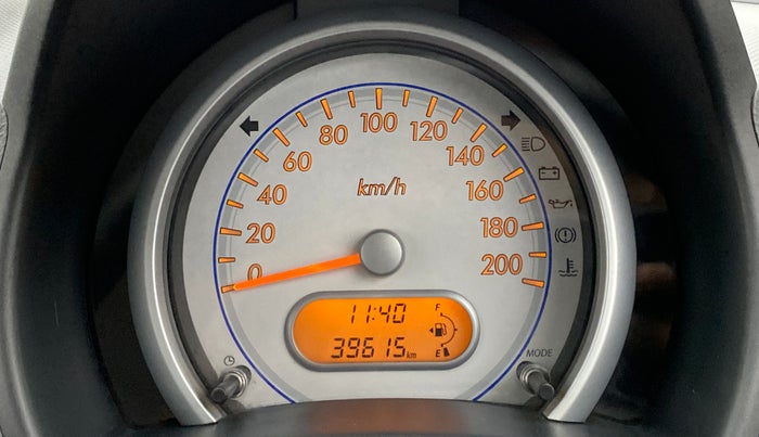 2013 Maruti Ritz VXI, Petrol, Manual, 39,664 km, Odometer Image