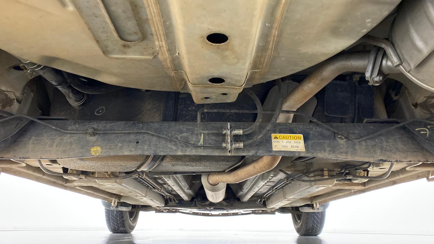 2013 Maruti Ritz VXI, Petrol, Manual, 39,664 km, Rear Underbody