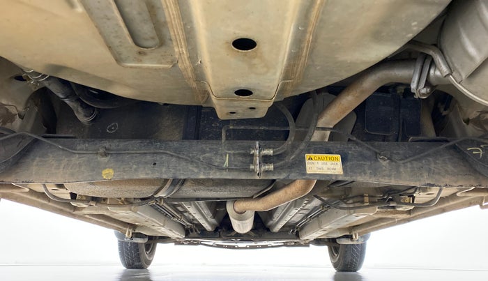 2013 Maruti Ritz VXI, Petrol, Manual, 39,664 km, Rear Underbody