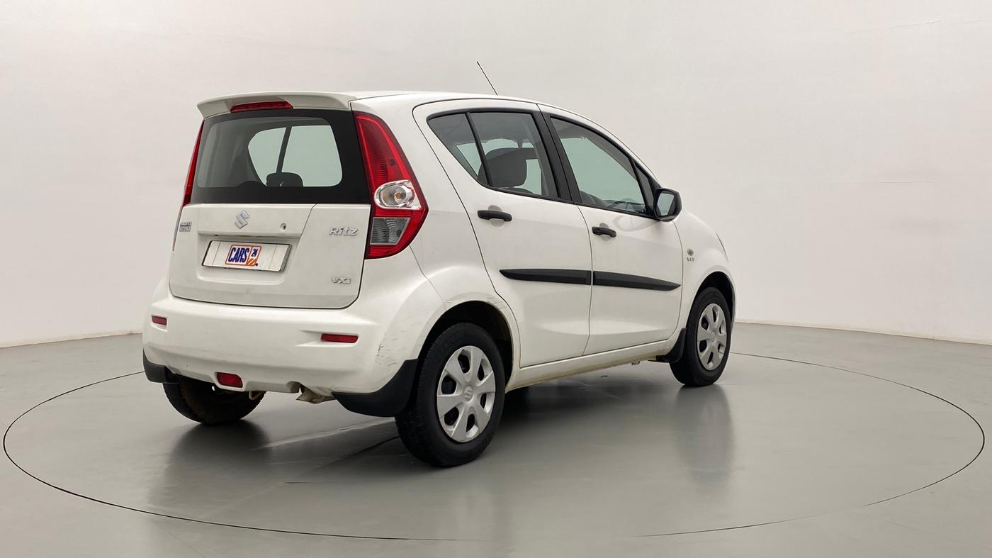 2013 Maruti Ritz VXI, Petrol, Manual, 39,664 km, Right Back Diagonal
