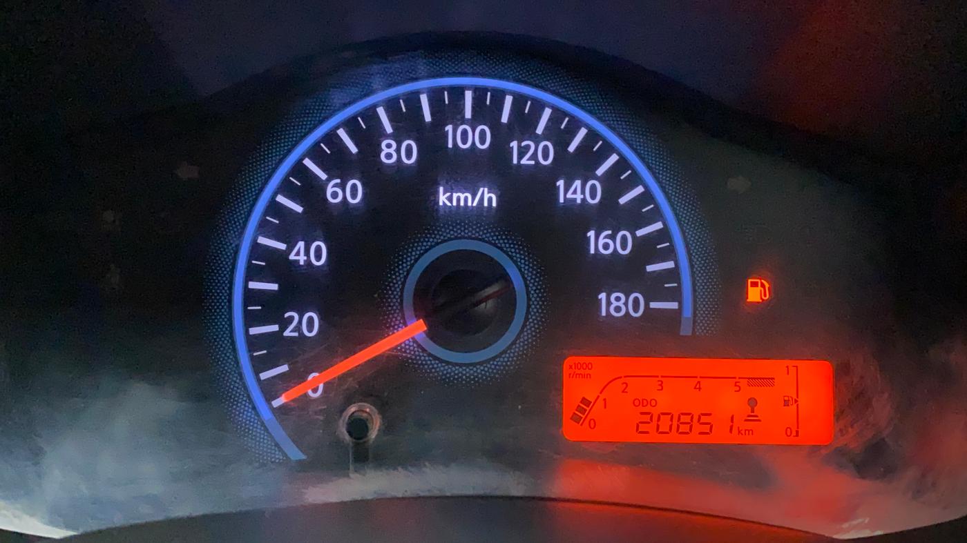 2019 Datsun Redi Go T (O), Petrol, Manual, 20,851 km, Odometer Image