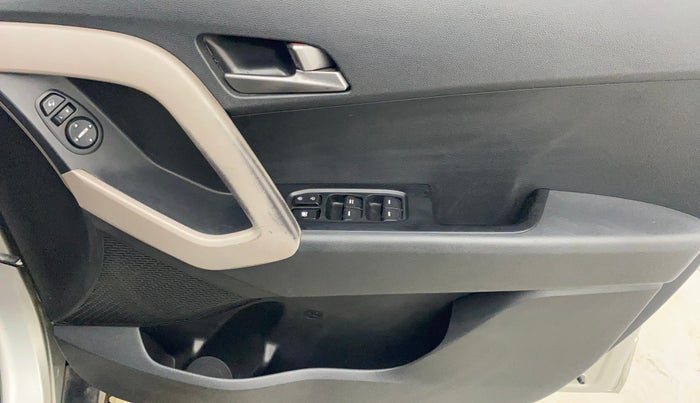 2017 Hyundai Creta SX PLUS AT 1.6 PETROL, Petrol, Automatic, 74,253 km, Driver Side Door Panels Control