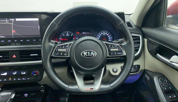 2020 KIA SELTOS GTX PLUS AT 1.5 DIESEL, Diesel, Automatic, 98,518 km, Steering Wheel Close Up