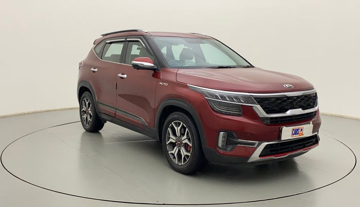 2020 KIA SELTOS GTX PLUS AT 1.5 DIESEL, Diesel, Automatic, 98,518 km, Right Front Diagonal