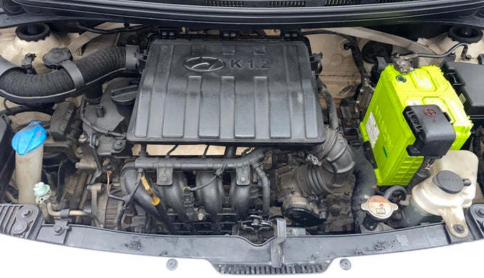 2013 Hyundai Grand i10 SPORTZ 1.2 KAPPA VTVT, Petrol, Manual, 79,813 km, Engine View