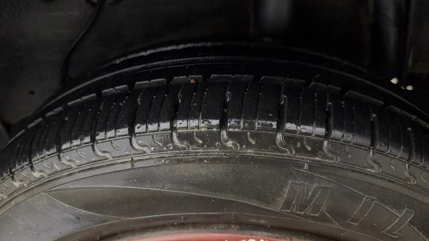 2019 Maruti Celerio VXI CNG, CNG, Manual, 67,362 km, Left Rear Tyre Tread