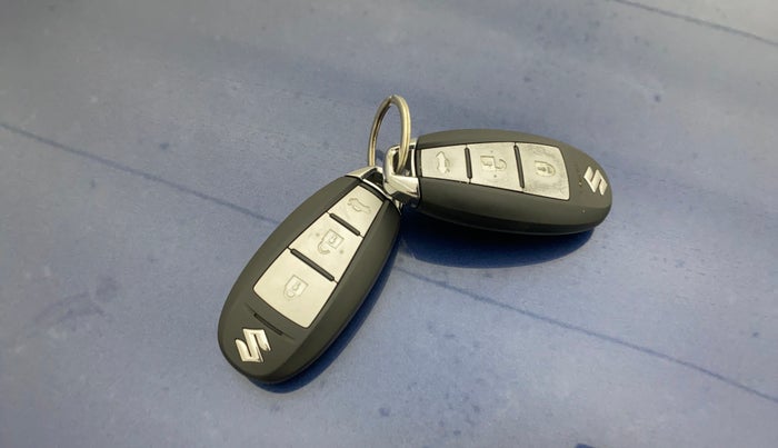 2018 Maruti Ciaz ZETA 1.4  MT PETROL, Petrol, Manual, 51,831 km, Key Close Up